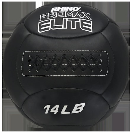 Champion Sports 14 lbs Rhino Promax Elite Medicine Ball, Black CH55913
